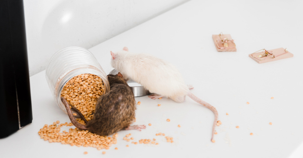 Ratos na cozinha