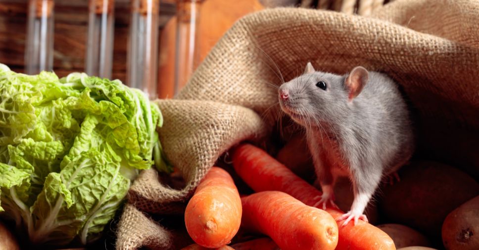 Alimento desprotegido é o que atrai ratos em restaurantes.
